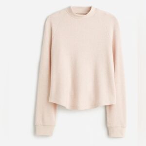 Madewell Waffle Knit Long Sleeve Crewneck Tee